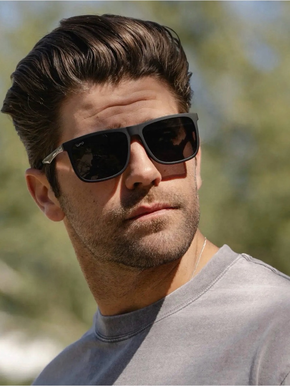 WMP Jacob Men's Black Sunglasses - Classic Polarized Shades NWT